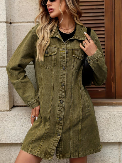 Abito Camicia Fluido-Quadri