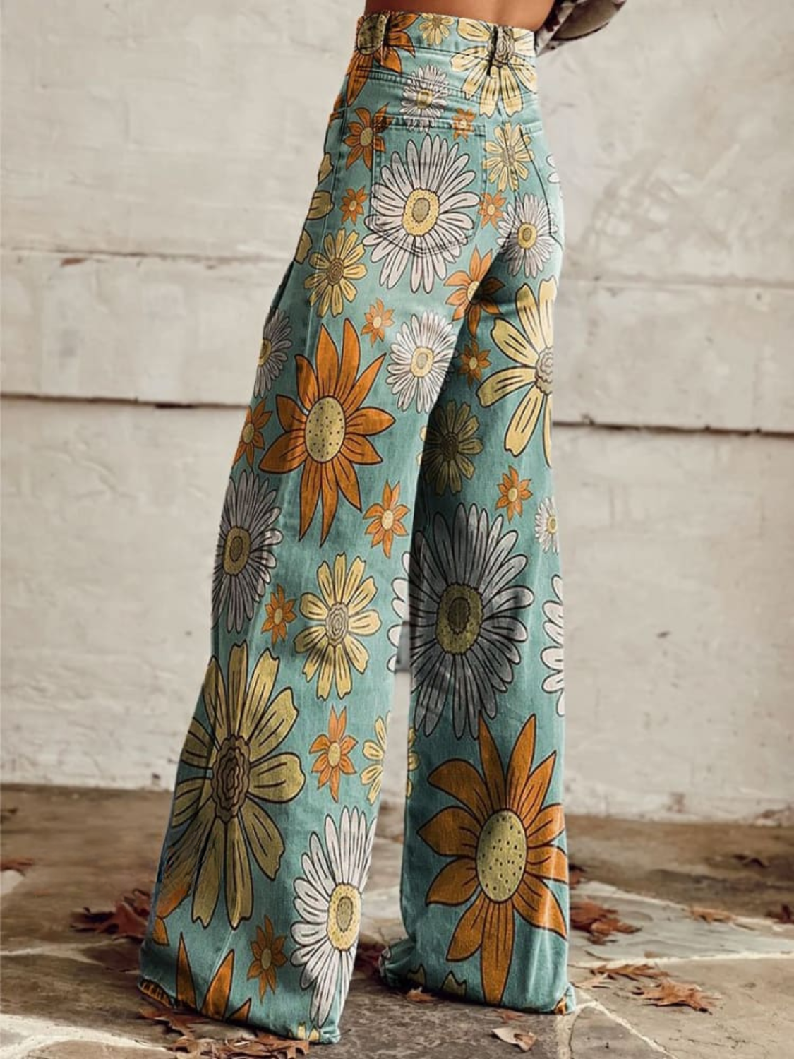 Pantaloni Eleganti a Gamba Larga