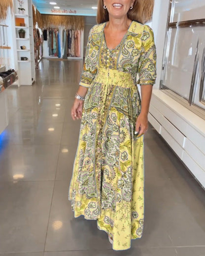 Flattering Maxi for Refined Elegance