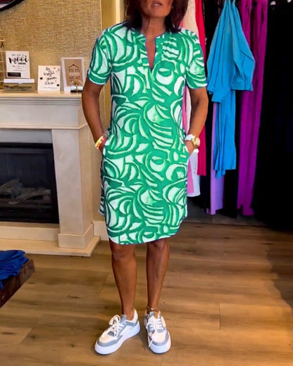 Chic Day-to-Night Comfort Dress