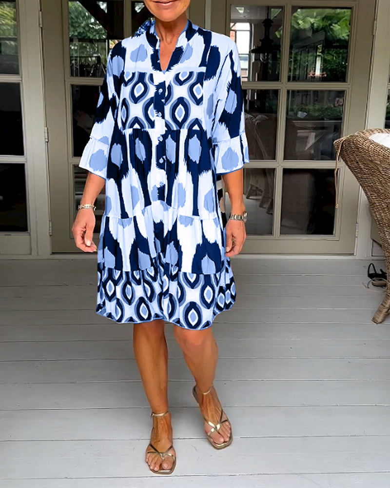 Flattering Summer A-Line Dress