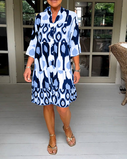 Flattering Summer A-Line Dress