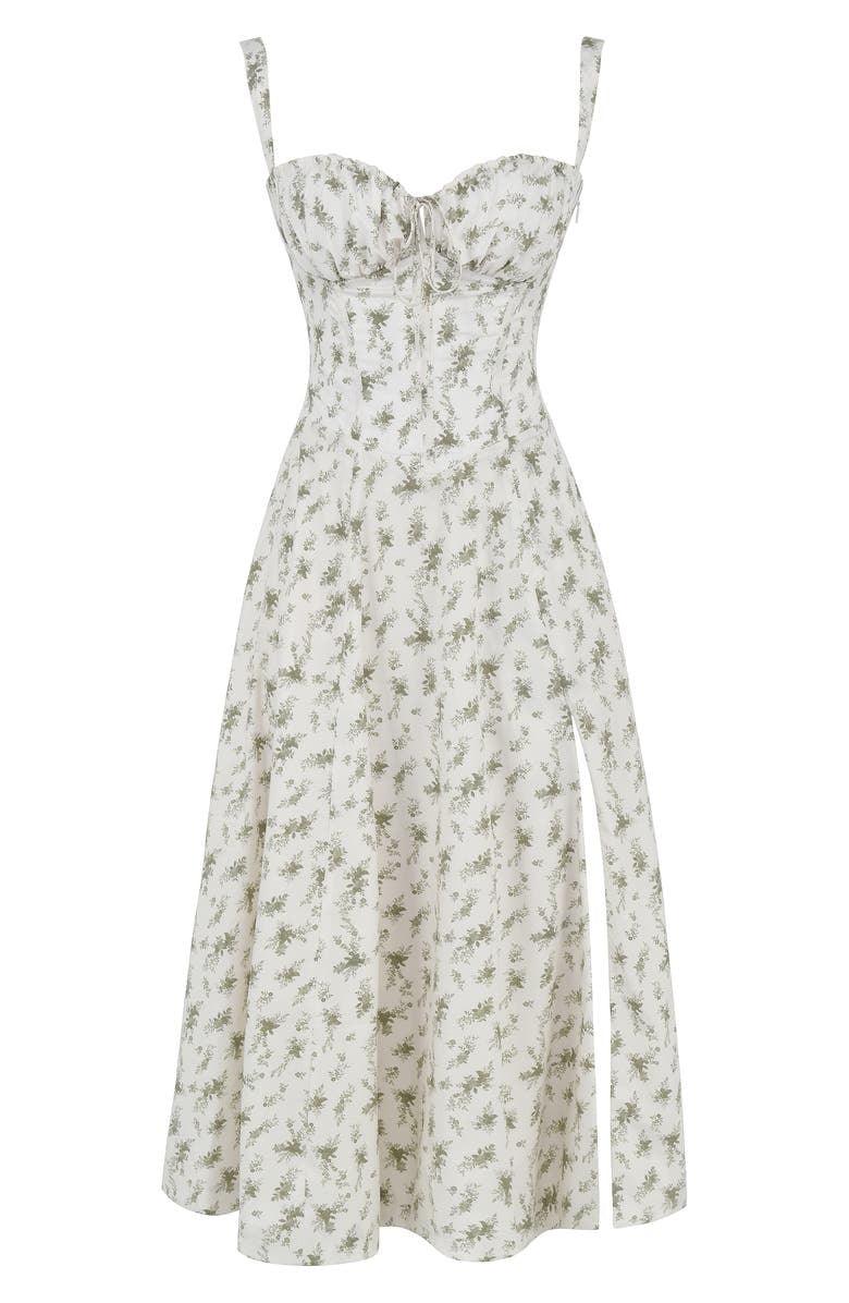 Allure Corset Midi Dress