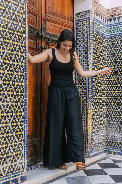 Pantaloni Palazzo Ultra-Leggeri