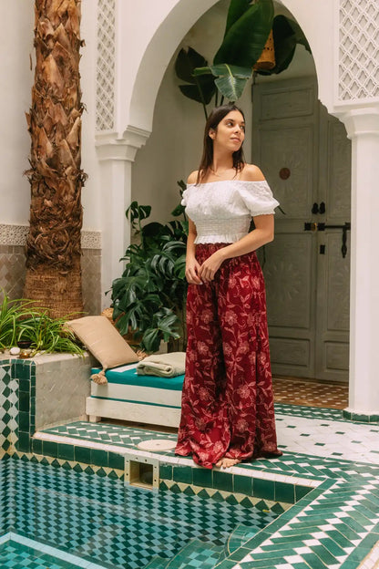 Pantaloni Palazzo Ultra-Leggeri