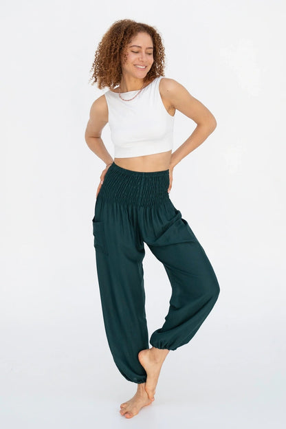 Pantaloni Harem Vita-Elastica