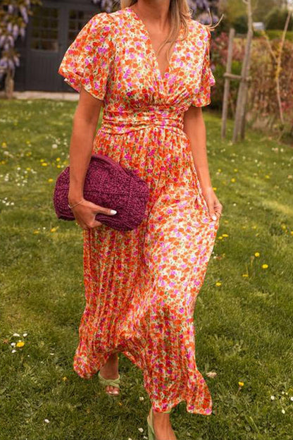 Eleganza-Floreale Maxikleid