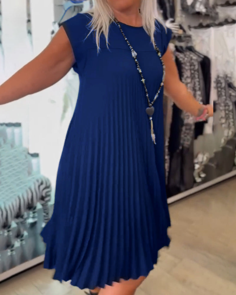 Effortless Summer Comfort A-Line Dress