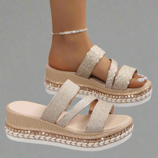 Sandali Zeppa Comfort Elegante