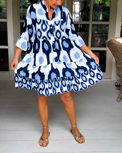 Flattering Summer A-Line Dress