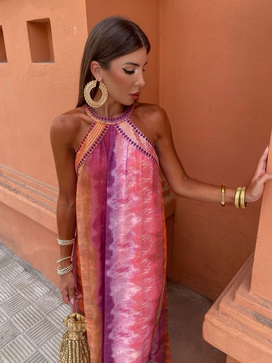 Abito Tie-Dye Elegante