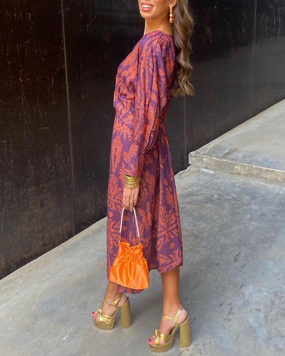 Timeless V-Neck Confidence Dress