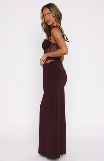 Abito maxi eleganza al limone