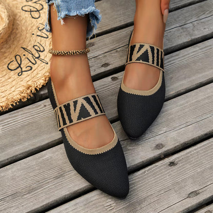 Magnolia Mesh Comfort Flats