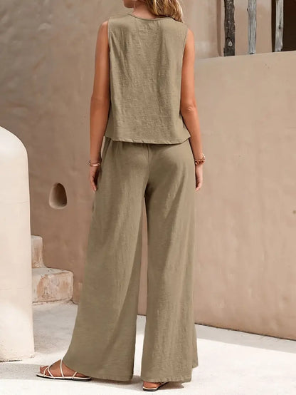 Set Blusa 2-Pezzi Caldo-Leggero