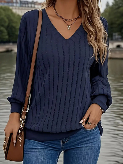 Maglione Lungo V Anti-Piega