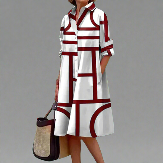Eleganza-Leggera Midi Dress