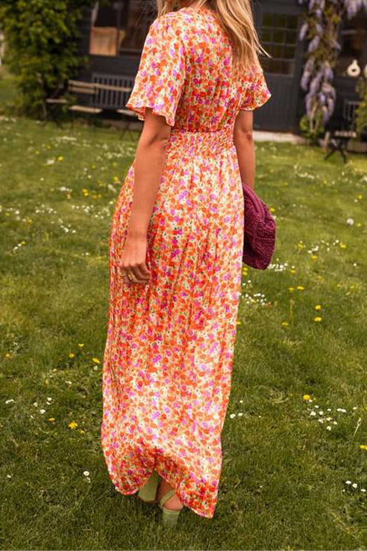 Eleganza-Floreale Maxikleid