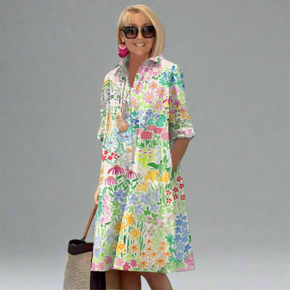 Vestito Floreale Estivo Elegante