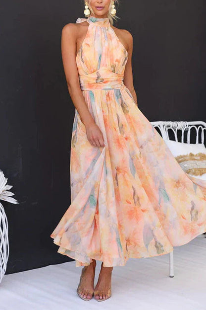 Vestito Elegante Acquerello