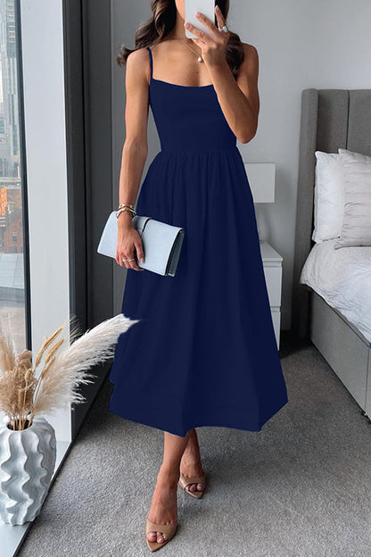 Elegant Midi Vestito Floreale