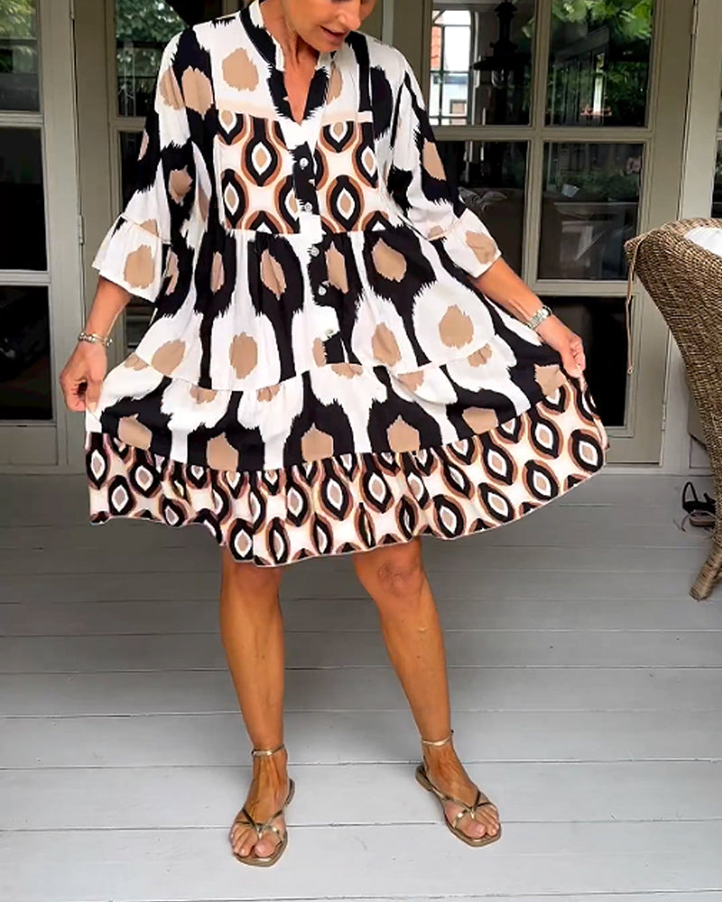 Flattering Summer A-Line Dress