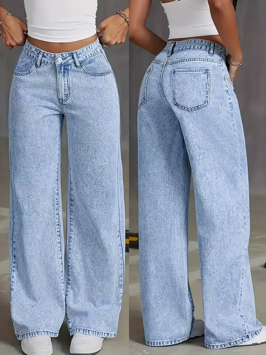 Pantaloni Dritti Morbido-Stretch