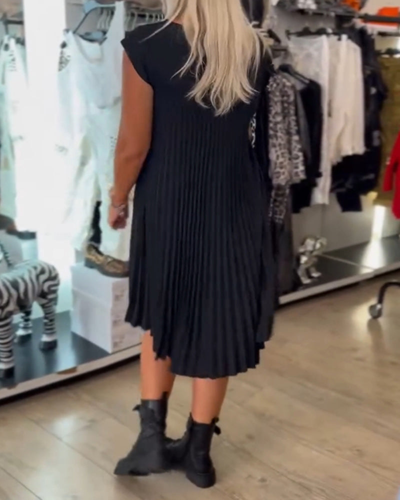 Effortless Summer Comfort A-Line Dress
