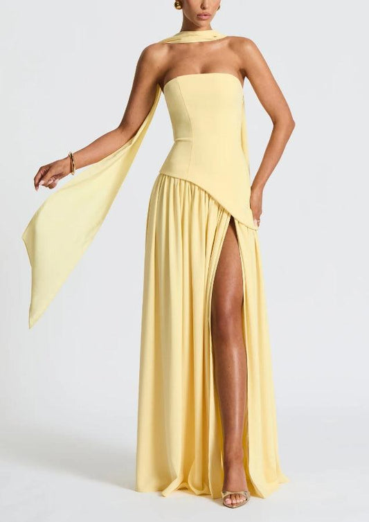 Vestito Maxi Elegante Spacco