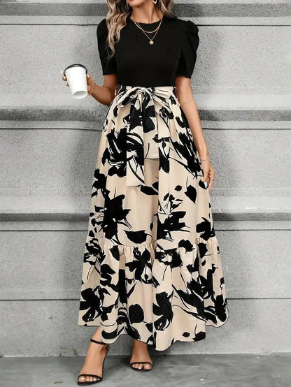 Abito Maxi Elegante Traspirante