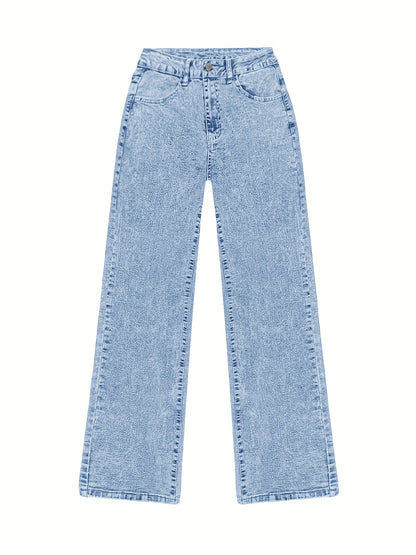 Pantaloni Dritti Morbido-Stretch