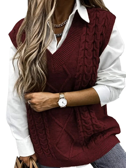 Maglione Scollo V Snellente