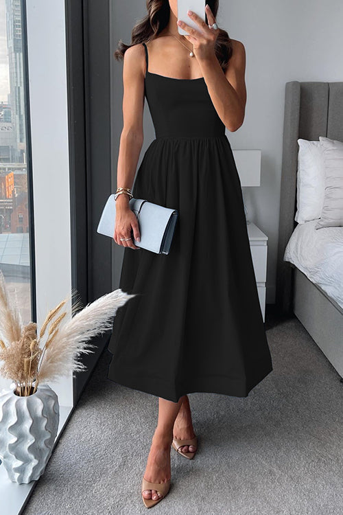 Elegant Midi Vestito Floreale