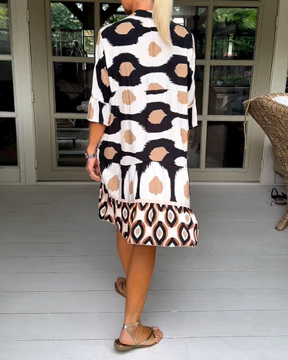 Flattering Summer A-Line Dress