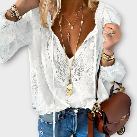 Eleganza Blusa in Pizzo