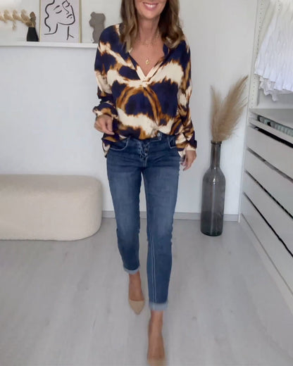 Flattering V-Neck for Timeless Charm