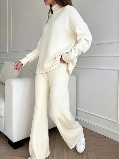 Set in maglia soffice 2 pezzi