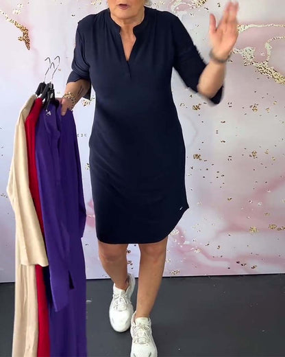 Abito-Eleganza-V-Scollo