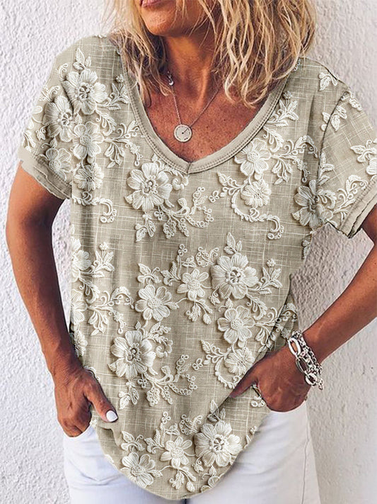 Blusa Floreale Snellente