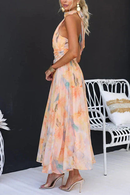 Vestito Elegante Acquerello