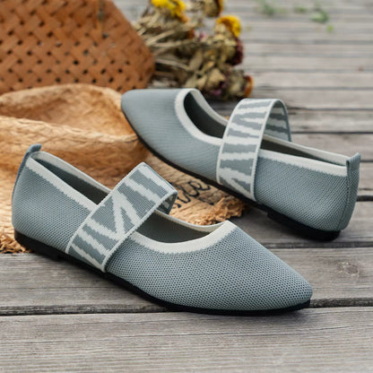 Magnolia Mesh Comfort Flats