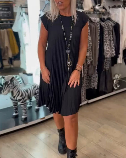 Effortless Summer Comfort A-Line Dress