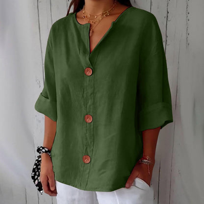 Blusa Lino Anti-Caldo