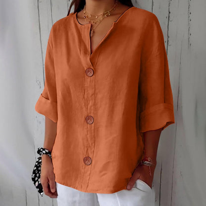 Blusa Lino Anti-Caldo