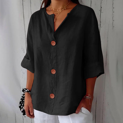 Blusa Lino Anti-Caldo