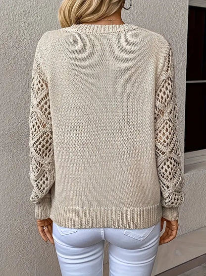 Maglione Lungo Scollo-V Snellente