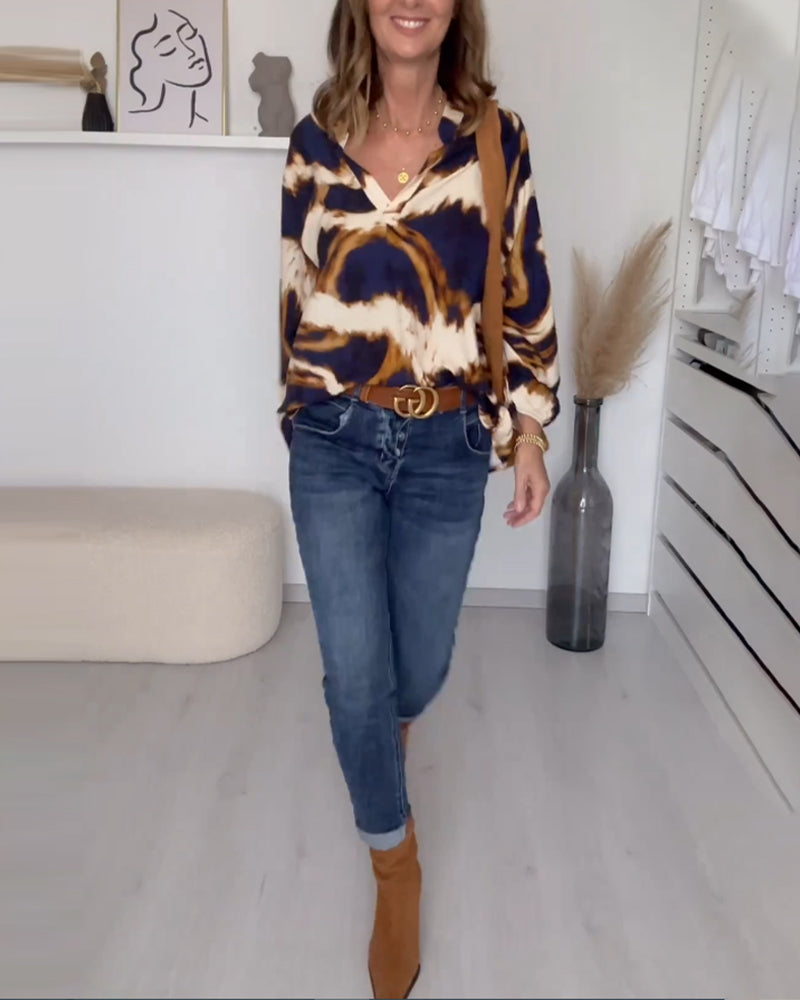 Flattering V-Neck for Timeless Charm
