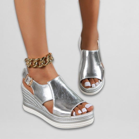 Wedges Scintillanti in Metallo