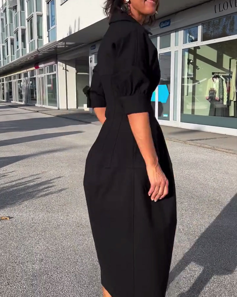Abito Lungo Comfort-Elegante