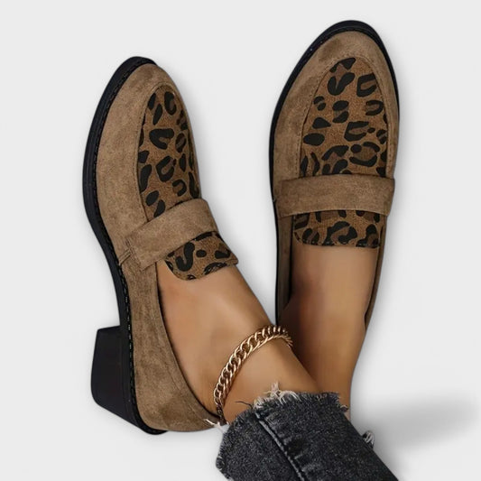 Scarpe Eleganti Luce Leopardo